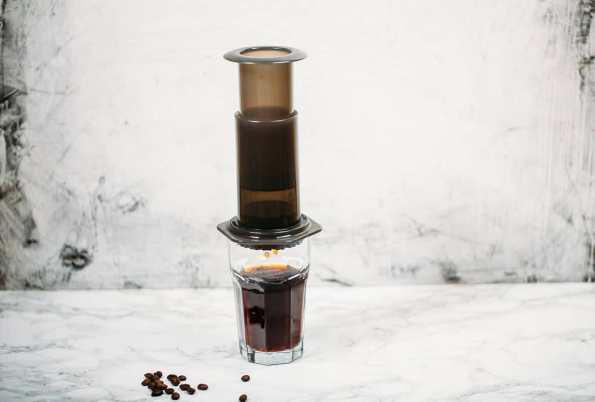 cafetière Aeropress pour un Cold Brew