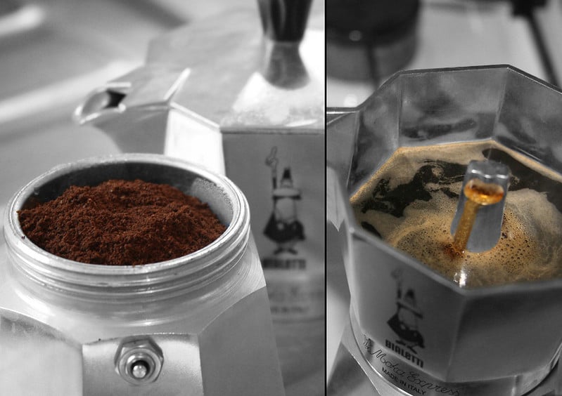 café espresso avec bialetti