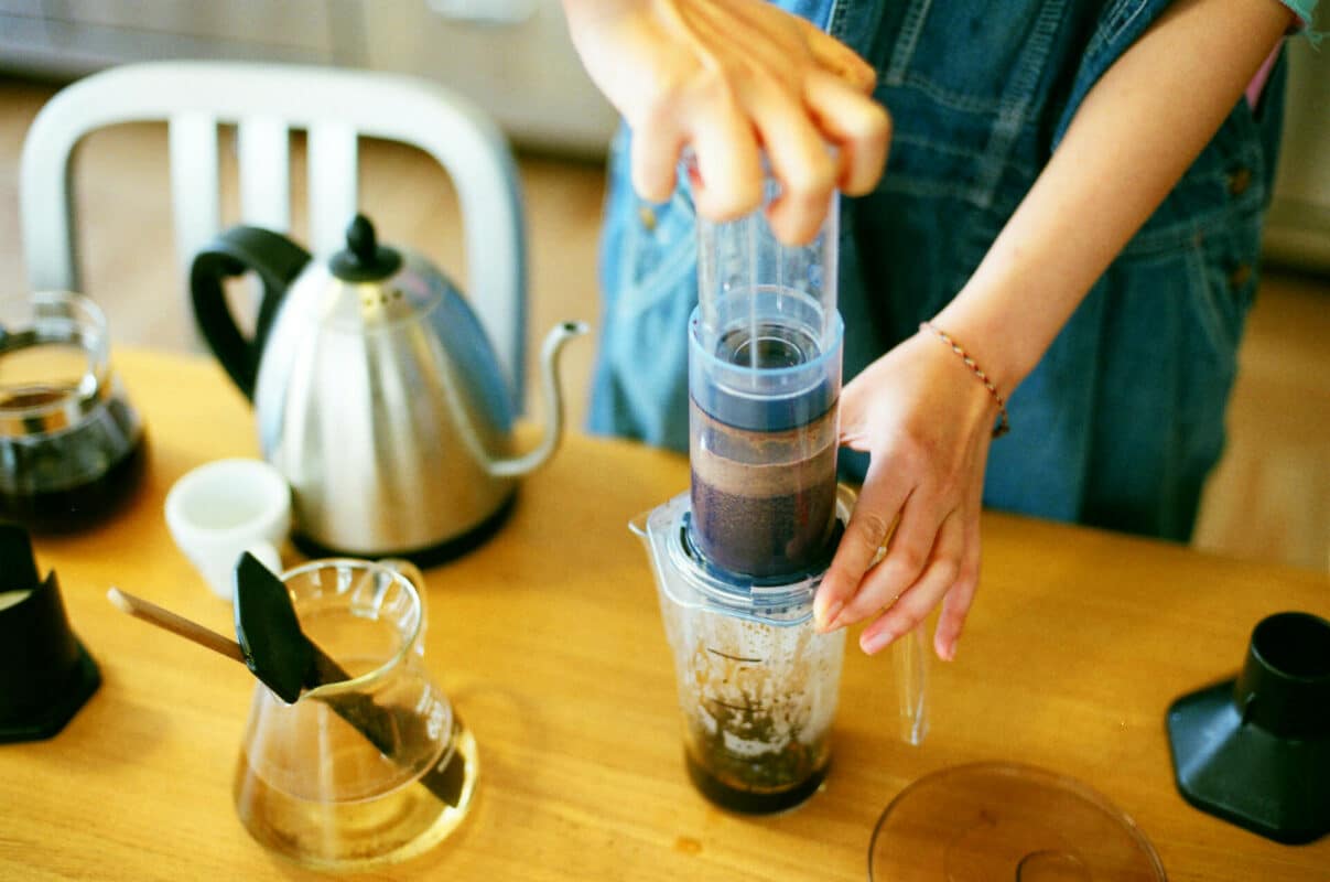 Principe de fonctionnement de l’Aeropress