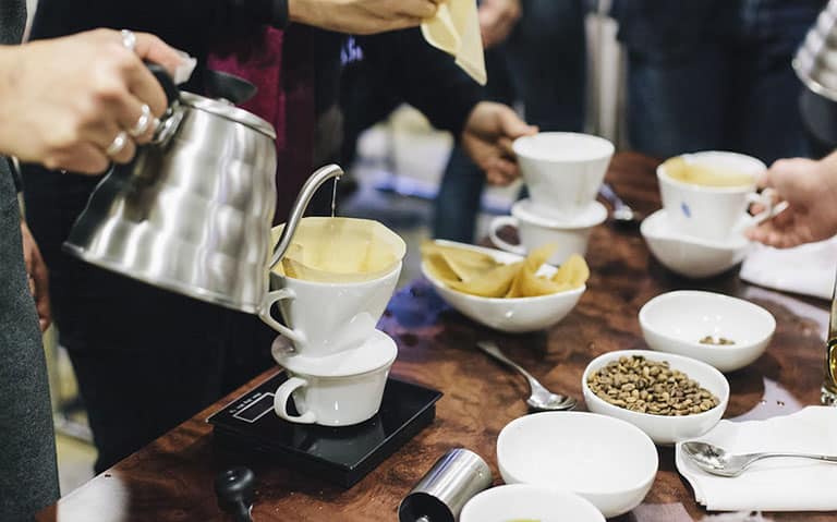 dégustation café